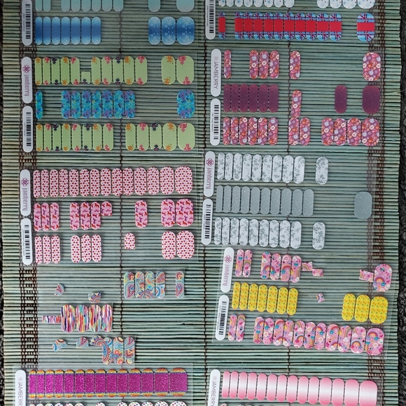 Lot of Jamberry nail wraps, mini heater, and bag - Picture 9 of 13